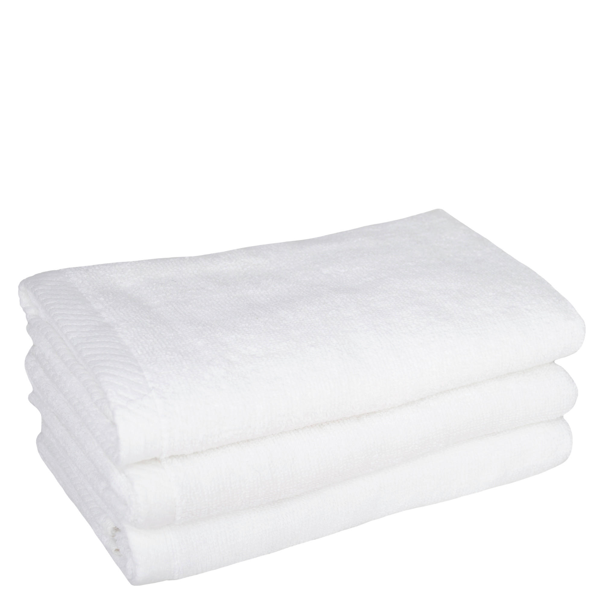 FROTTIERSET TIAGO Weiß 3-teilig  - Weiß, Basics, Textil (40/70cm) - Zoeppritz