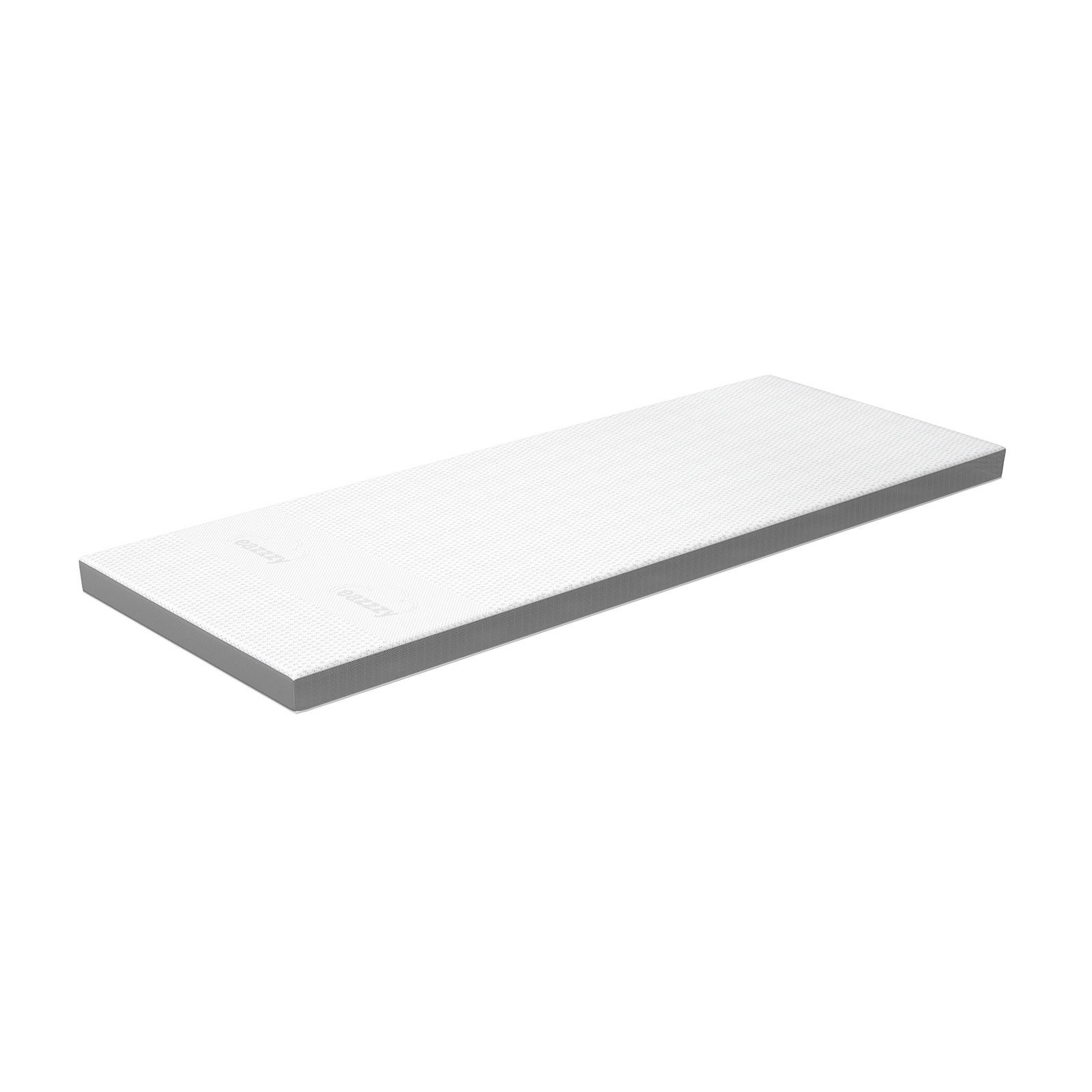 TOPPER EaZzzy Topper Premium Cube 80/200 cm Höhe ca.  - Weiß, Basics, Kunststoff (80/200cm) - Genius