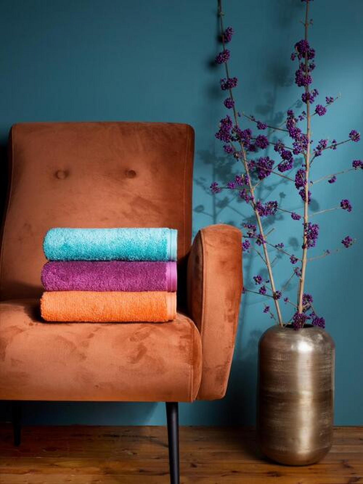 RUČNÍK, 50/100 cm, růžová - růžová, Basics, textil (50/100cm) - Vossen