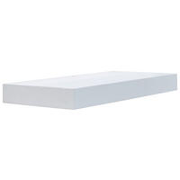 WANDBOARD Weiß  - Weiß, Basics, Holzwerkstoff (50/5/25cm) - Xora