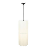 HÄNGELEUCHTE 30/120 cm   - Weiß, Design, Kunststoff/Textil (30/120cm) - Collet's Monde