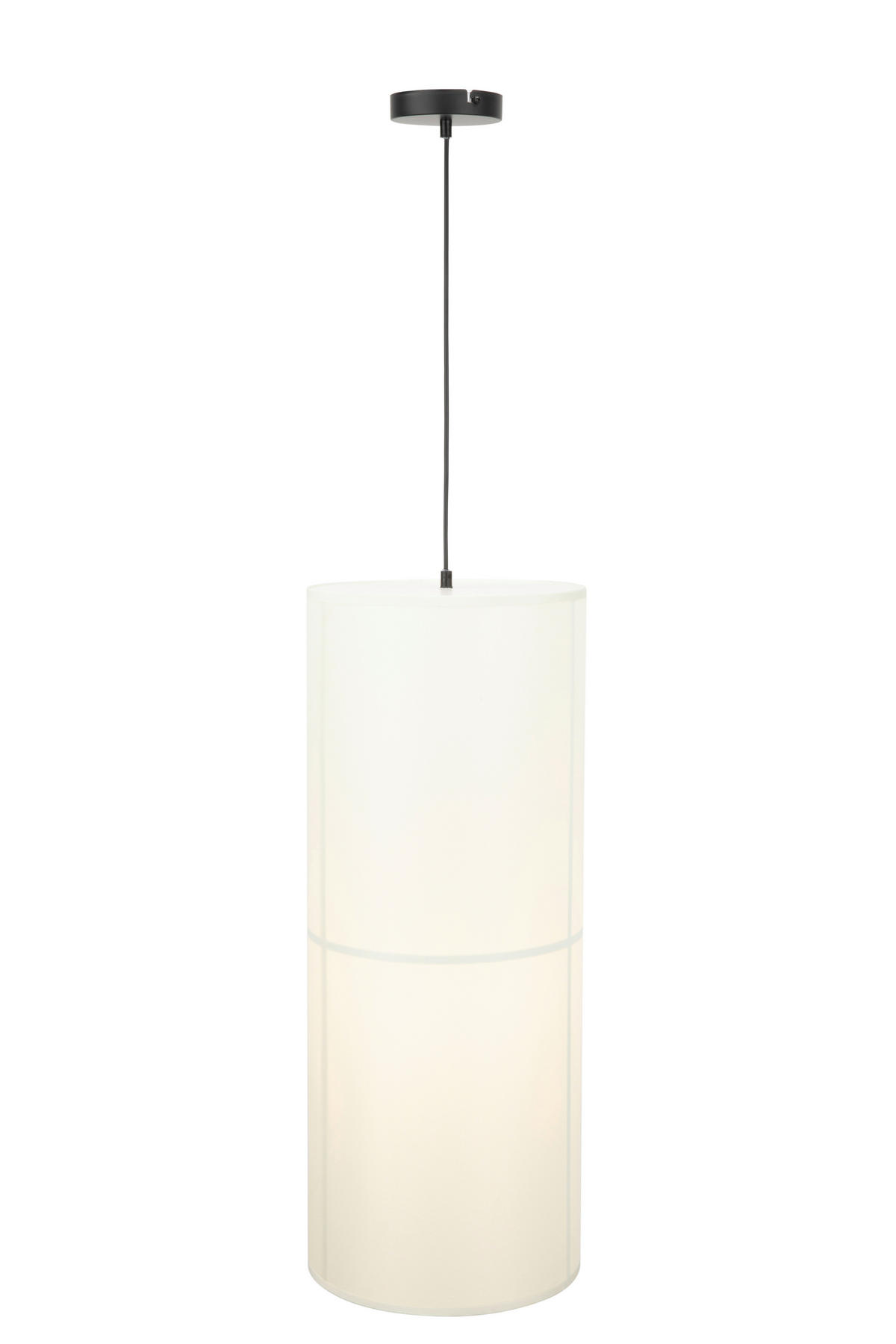 HÄNGELEUCHTE 30/120 cm   - Weiß, Design, Kunststoff/Textil (30/120cm) - Collet's Monde