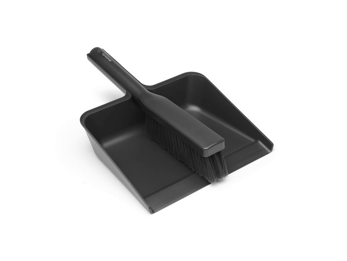 KEHRGARNITUR - Dunkelgrau, Basics, Kunststoff (24/33/9cm) - Brabantia