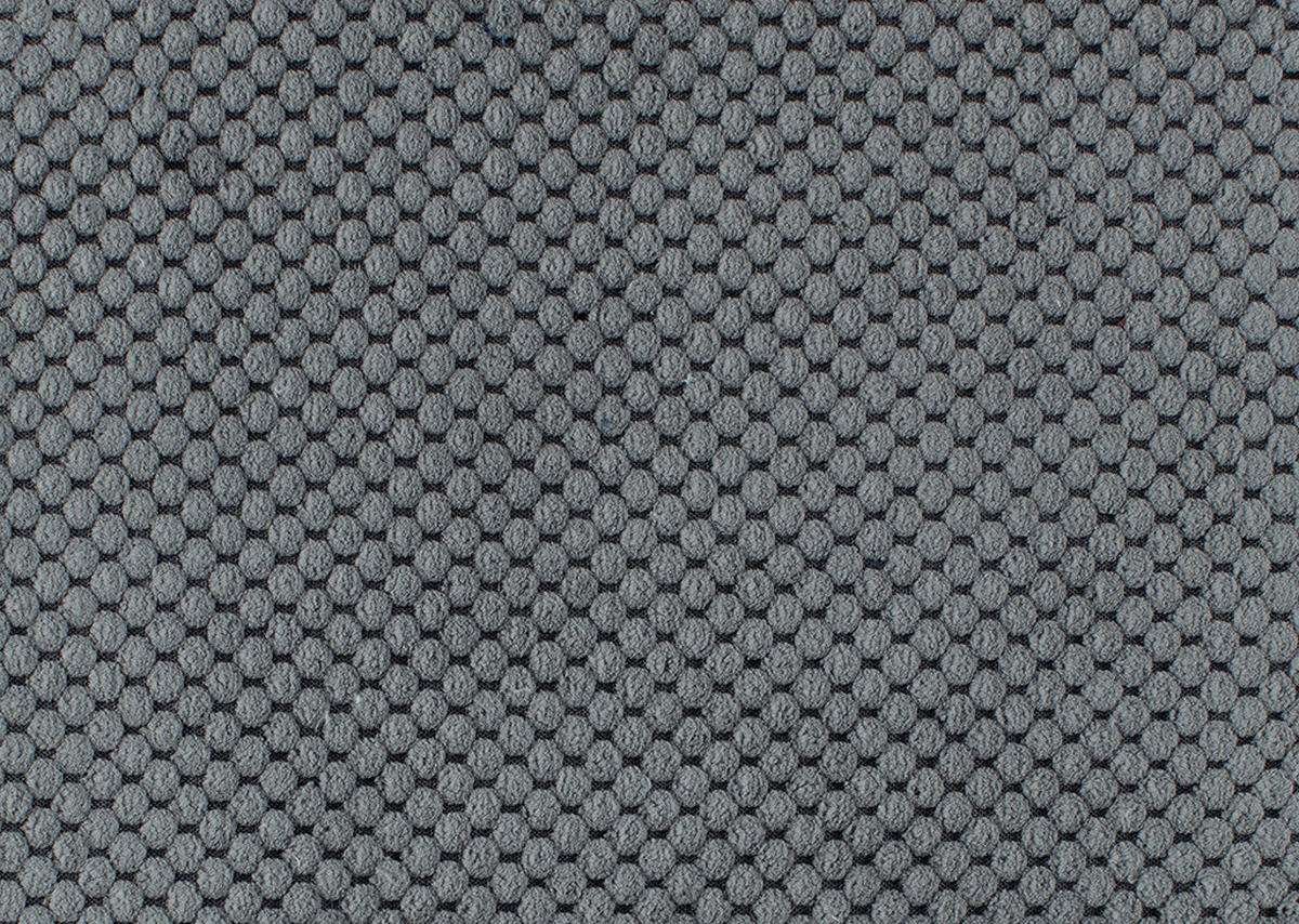 ECKSOFA Grau Chenille  - Schwarz/Grau, KONVENTIONELL, Textil/Metall (164/255cm) - Carryhome