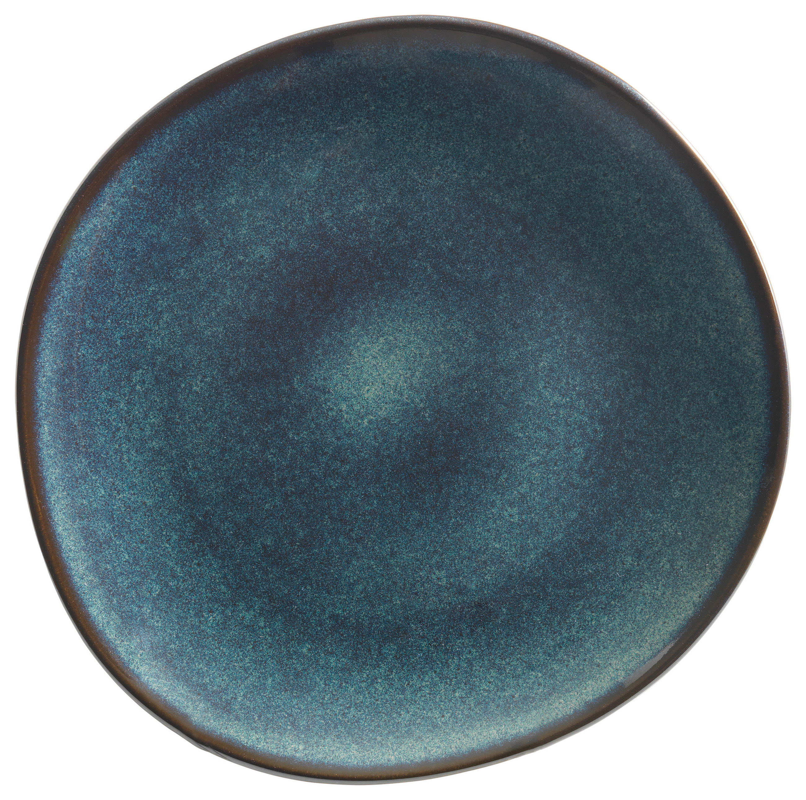 Steingut FRÜHSTÜCKSTELLER rund - Dunkelgrau, LIFESTYLE, Keramik (23cm) - like.Villeroy & Boch