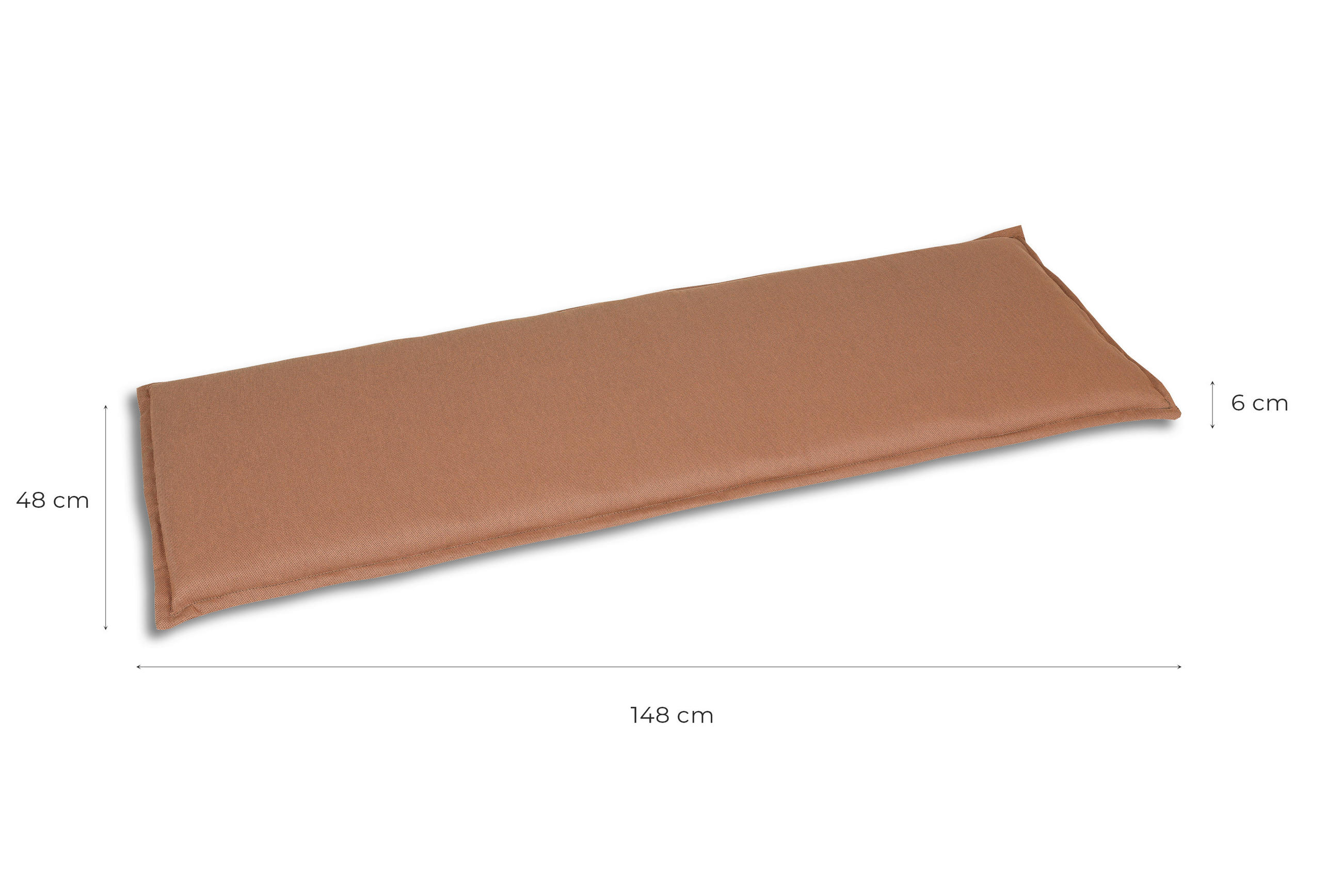 BANKAUFLAGE  Uni  - Rot, Basics, Textil (48/6/148cm)