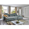 ECKSOFA  in Echtleder Blaugrau  334/176 cm  - Blaugrau/Schwarz, Design, Leder/Metall (334/176cm) - Dieter Knoll