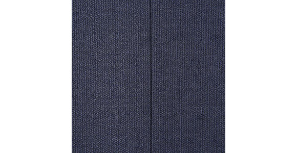 ECKSOFA in Flachgewebe Dunkelblau  - Anthrazit/Dunkelblau, Design, Textil/Metall (166/280cm) - Ambiente