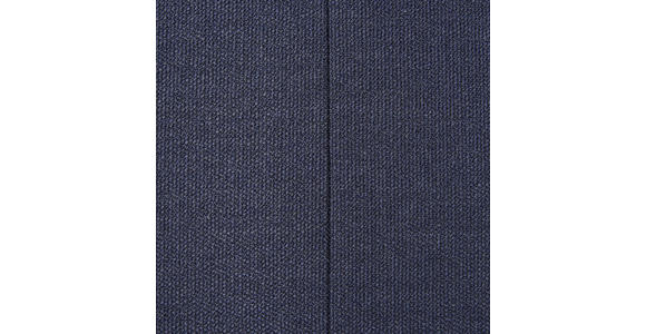 ECKSOFA in Flachgewebe Dunkelblau - Anthrazit/Dunkelblau, Design, Textil/Metall (166/280cm) - Ambiente