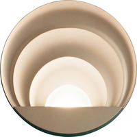 LED-WANDLEUCHTE Sunrise 26/6,5 cm   - Goldfarben, Design, Metall (26/6,5cm) - Fabas Luce