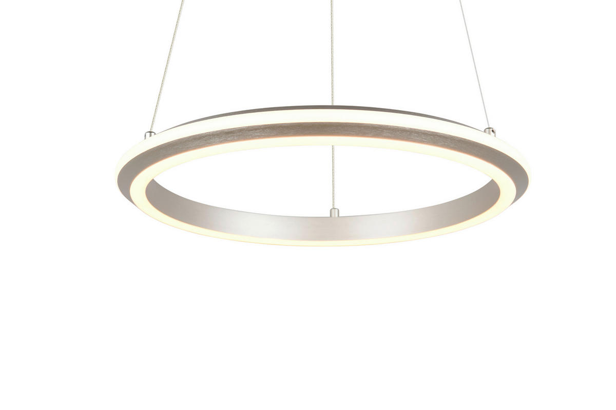 LED-PENDELLEUCHTE AMADOR 150/45 cm   - Nickelfarben, Design, Metall (150/45cm) - Trio Leuchten