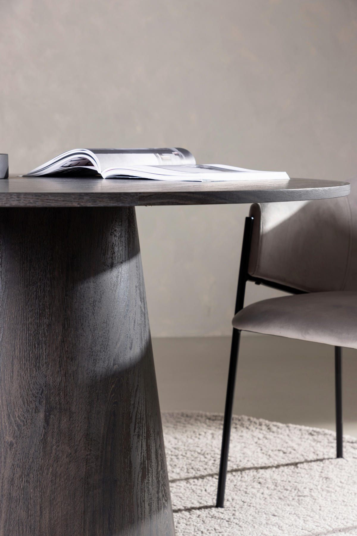 MATBORD i trä  120/75 cm  - mocca, Design, trä (120/75cm) - Niels Andersson