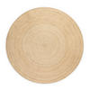 JUTETEPPICH 100 cm Jute Braided Champagner  - Champagner, Design, Textil (100cm)