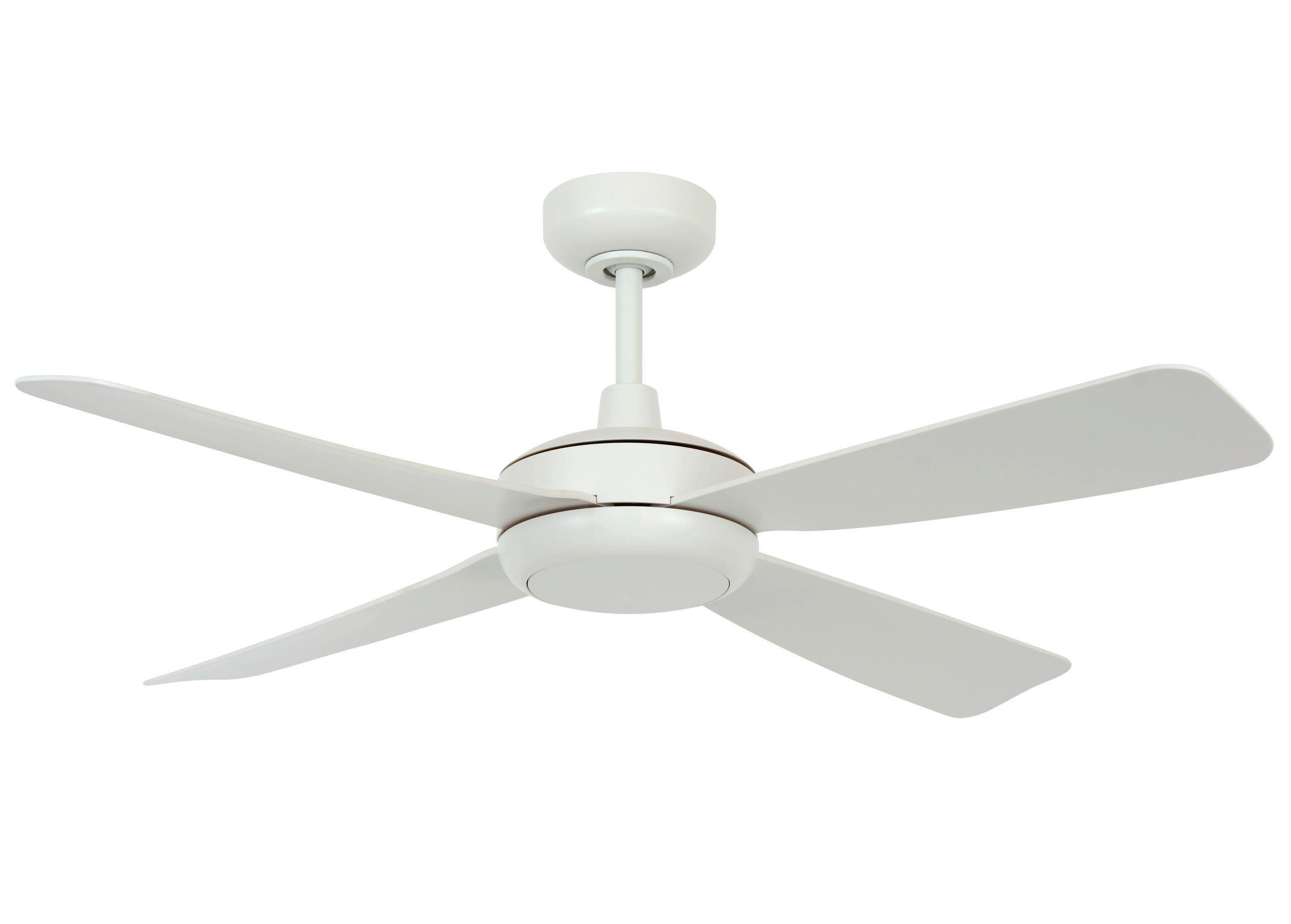 DECKENVENTILATOR 107 cm  - Weiß, Trend, Kunststoff (107cm) - P & B