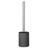 WC-BÜRSTENGARNITUR in Kunststoff  Kunststoff   - Chromfarben/Grau, Basics, Kunststoff (8,5/37,6/8,5cm) - Sadena