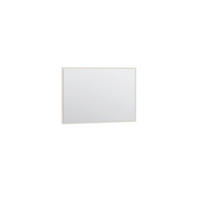 OGLEDALO, 108,8/76/1,8 cm leseni material  - peščene barve, Moderno, leseni material (108,8/76/1,8cm) - Carryhome