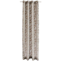 ÖSENSCHAL J-Fine Ornament transparent 140/250 cm   - Schlammfarben/Greige, Basics, Textil (140/250cm) - Joop!