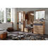GARDEROBENSCHRANK 84/200/40 cm - Eichefarben/Schwarz, Design, Glas/Holzwerkstoff (84/200/40cm) - Voleo GARDEROBENSCHRANK 84/200/40 cm - Eichefarben/Schwarz, Design, Glas/Holzwerkstoff (84/200/40cm) - Voleo
