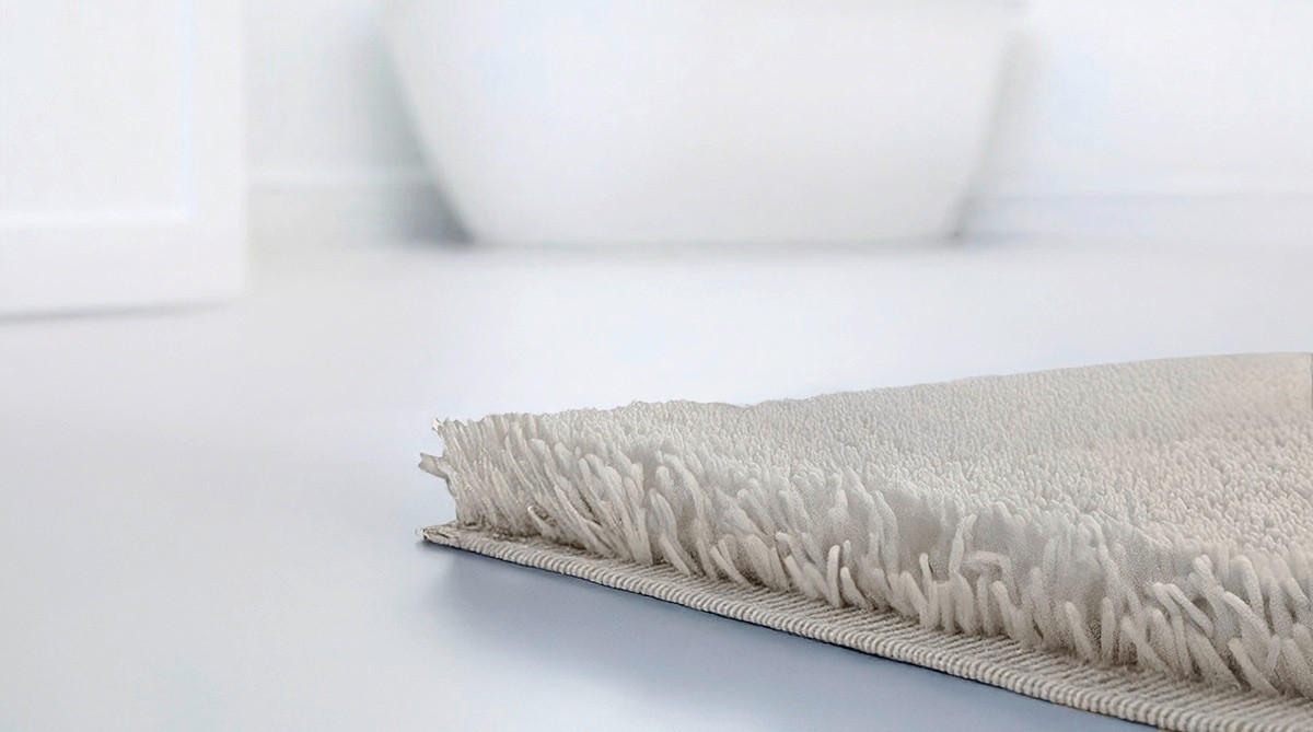 BADEMATTE Cappuccino 60/100 cm  - Cappuccino, Basics, Kunststoff/Textil (60/100cm) - Grund