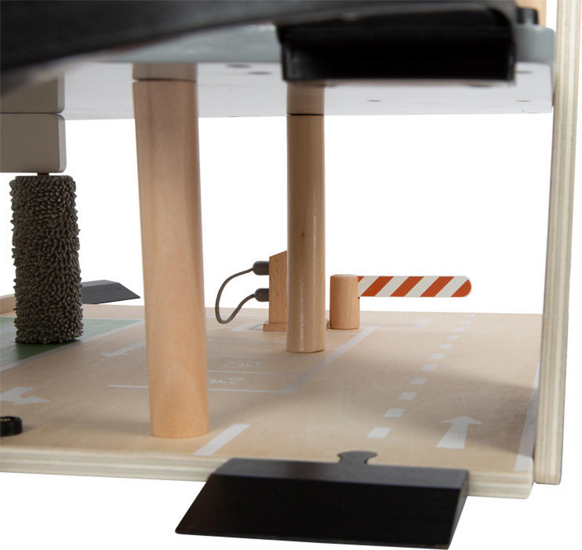 PARKGARAGE  - Multicolor, Basics, Holz/Kunststoff (62/43/36cm) - small foot