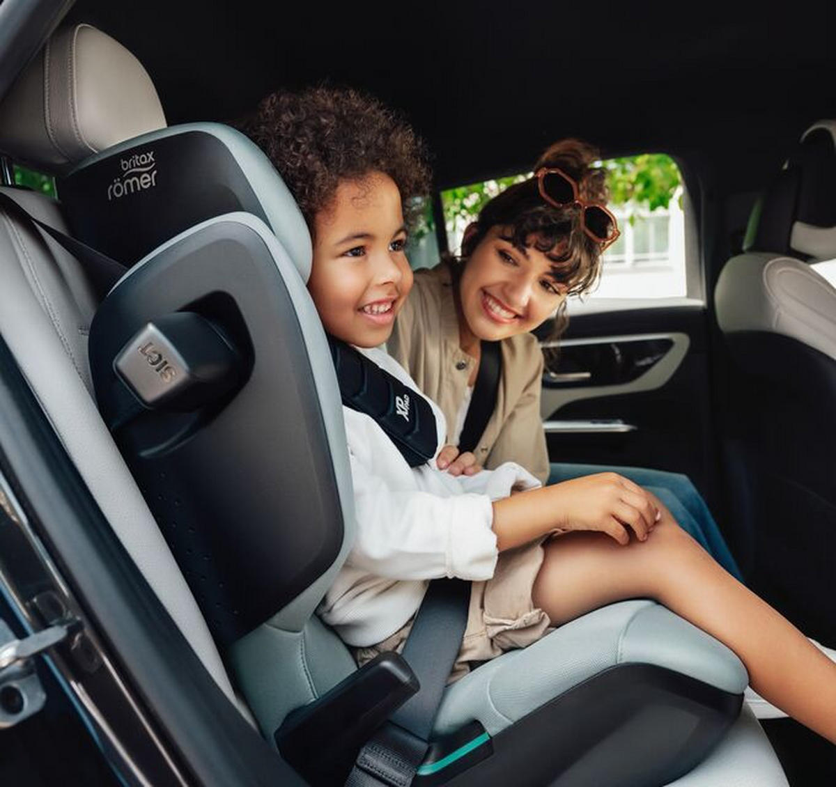 KINDERAUTOSITZ Kidfix Pro  - Pastellblau, Basics, Kunststoff/Textil (48/83/42cm) - Britax Römer