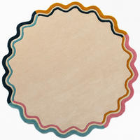 WOLLTEPPICH 180/180 cm Multicolor  - Multicolor, Basics, Textil (180/180cm)