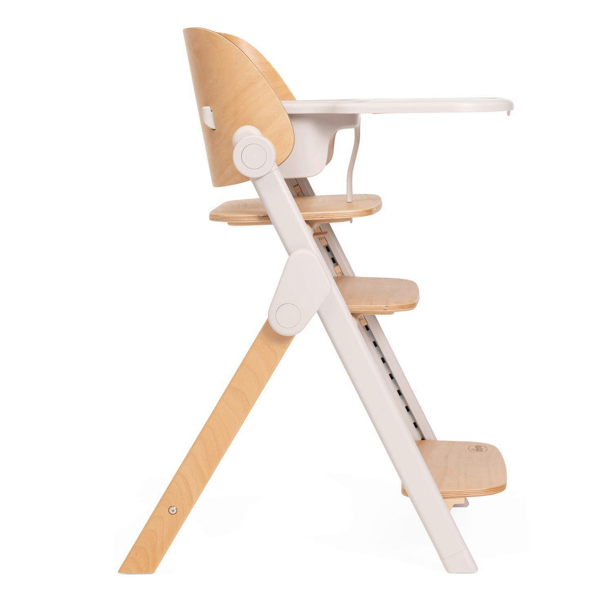 HOCHSTUHL Meraviglia Buchefarben, Hellgrau Fossil/Buche  - Buchefarben/Hellgrau, Basics, Holz/Kunststoff (44/63-83/55cm) - Chicco