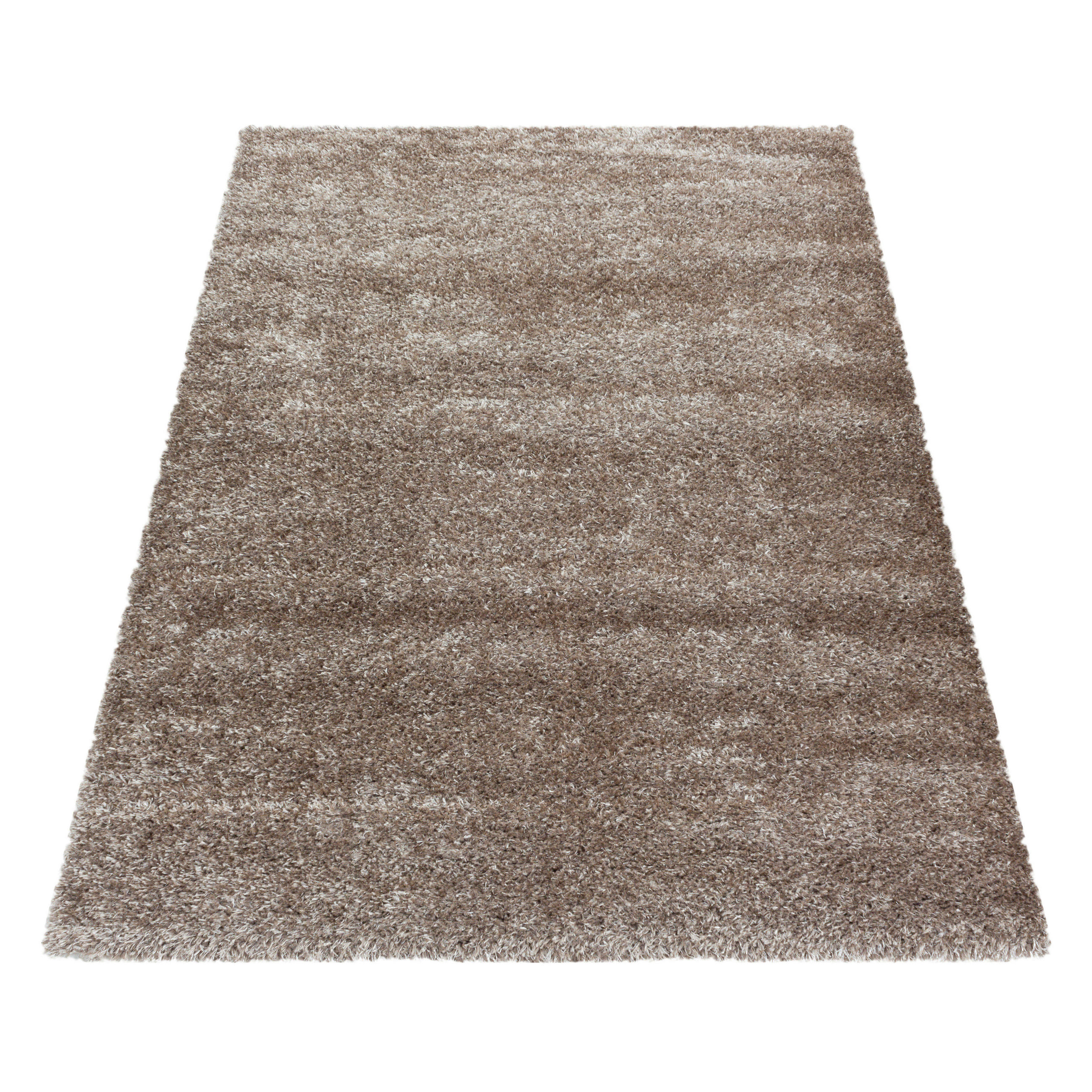 HOCHFLORTEPPICH 80/150 cm gewebt Taupe - Taupe, Basics, Textil (80/150cm) - Novel
