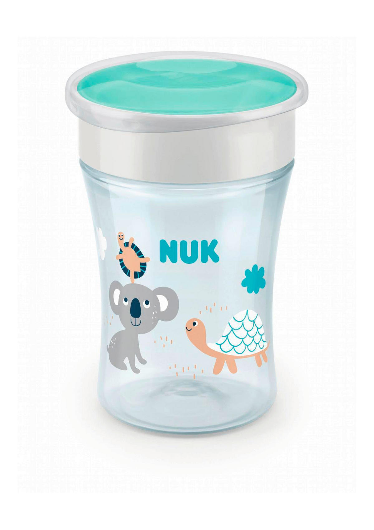 TRINKBECHER  - Blau/Rosa, Basics, Kunststoff (8,7/8,7/16,3cm) - NUK