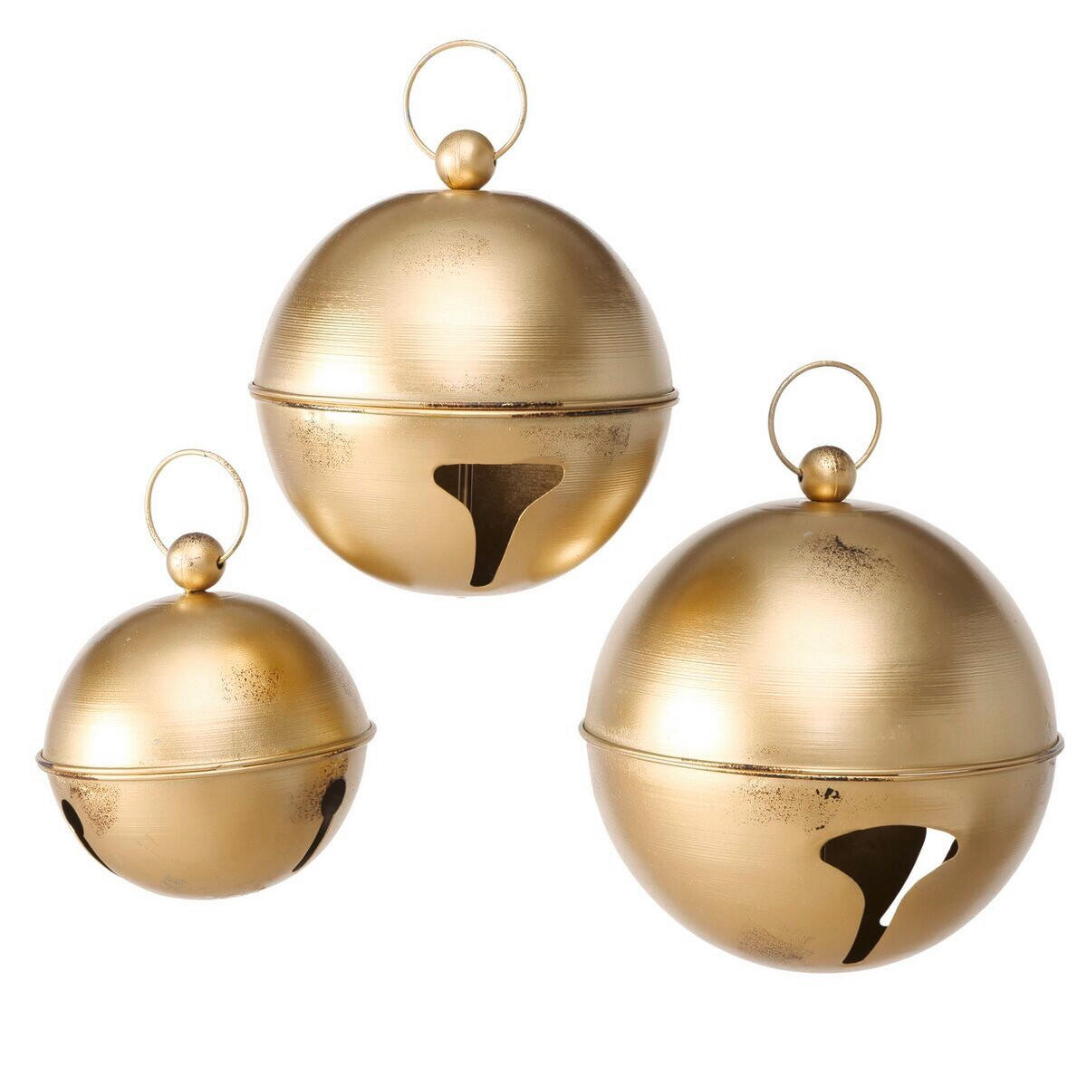 CHRISTBAUMANHÄNGER 18 cm  - Goldbraun, Lifestyle, Metall (18cm)