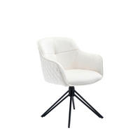 DREHSTUHL Samt Beige  - Beige/Schwarz, MODERN, Textil/Metall (59/83/60cm) - Livetastic