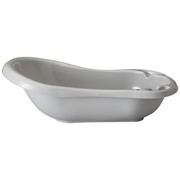 BABYBADEWANNE - Grau, Basics, Kunststoff (84/45/28cm) - My Baby Lou