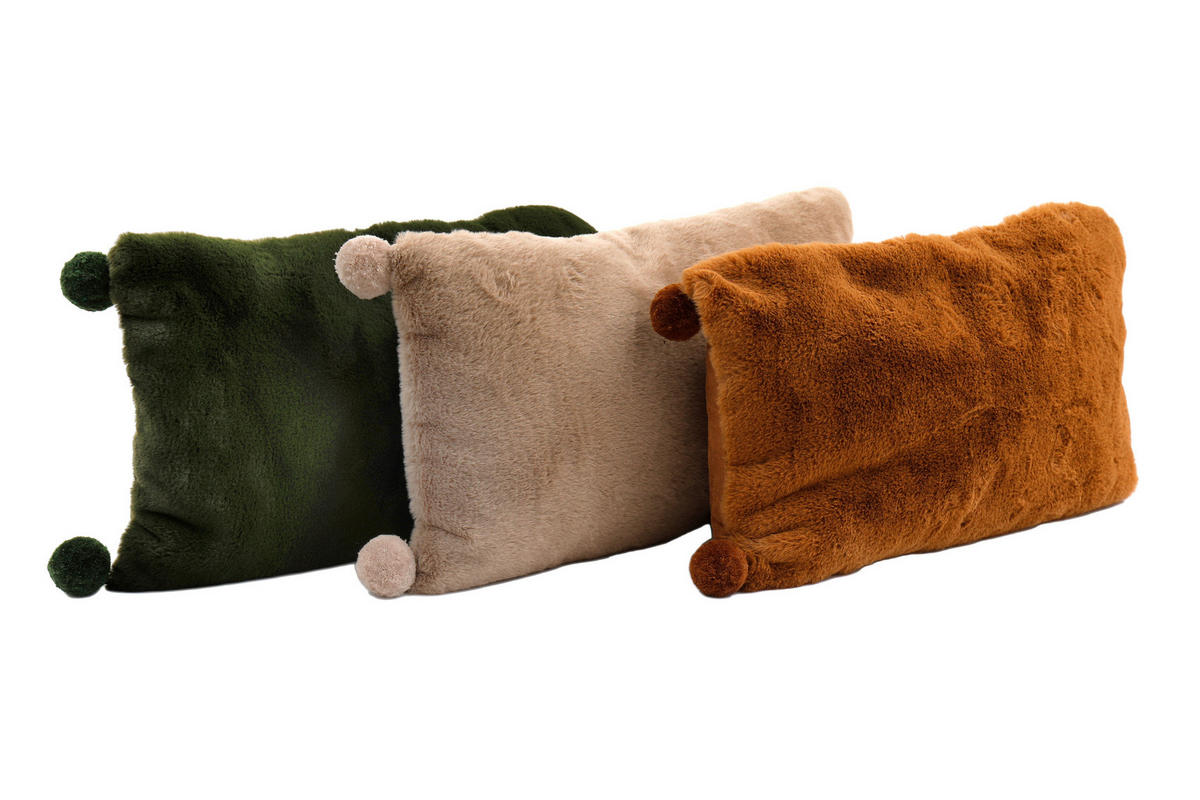 DEKORAČNÝ VANKÚŠ 40/40 cm - Trend, kožušina (40/40cm)