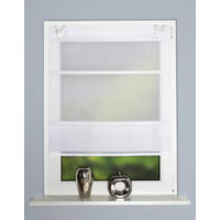 MAGNETROLLO  halbtransparent  60/130 cm    - Weiß, Basics, Textil (60/130cm) - Novel