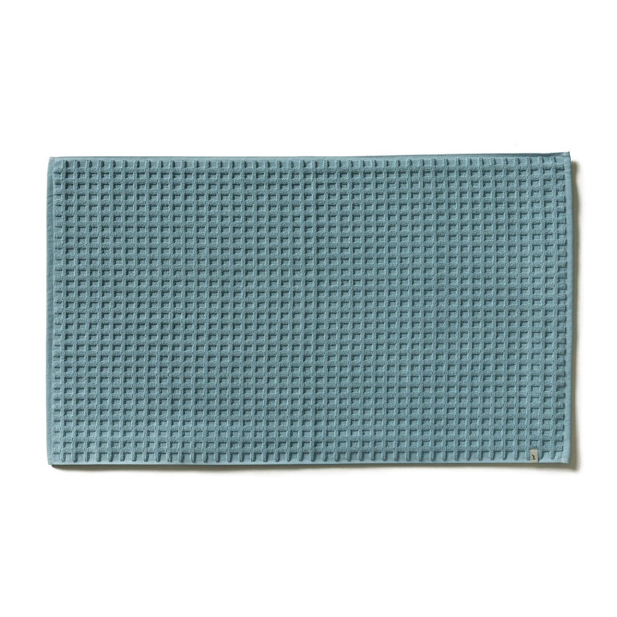 BADTEPPICH PIQUEE Pastellblau 60/100 cm  - Pastellblau, Basics, Textil (60/100cm) - Moeve