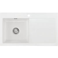 SPÜLE Mera 90 / 50750112  - Weiß Hochglanz, Basics, Keramik (90/20/51cm) - Systemceram