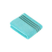 HANDTUCH Cult de Luxe Blau  - Blau, Basics, Textil (50/100cm) - Vossen