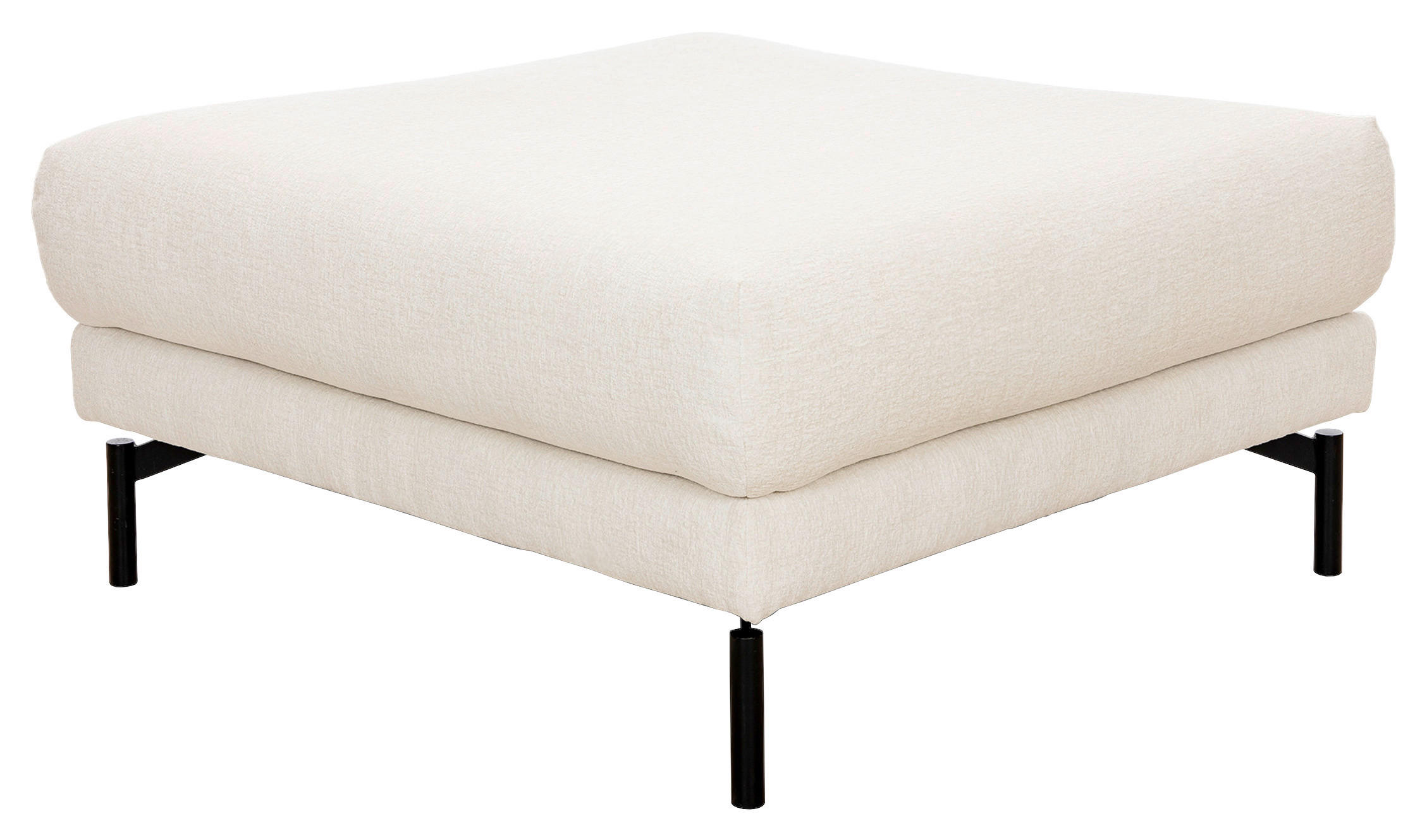 PALL i trä, plast, textil cremefärgad, svart  - svart/cremefärgad, Basics, trä/textil (86/86cm) - Johann Jakob