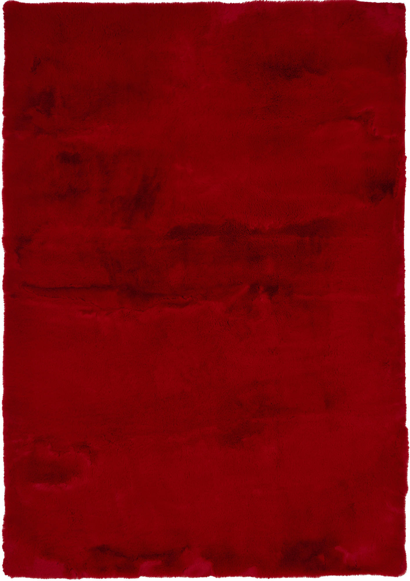 HOCHFLORTEPPICH 67/130 cm Silky Haven Rot  - Rot, Basics, Textil (67/130cm) - Novel