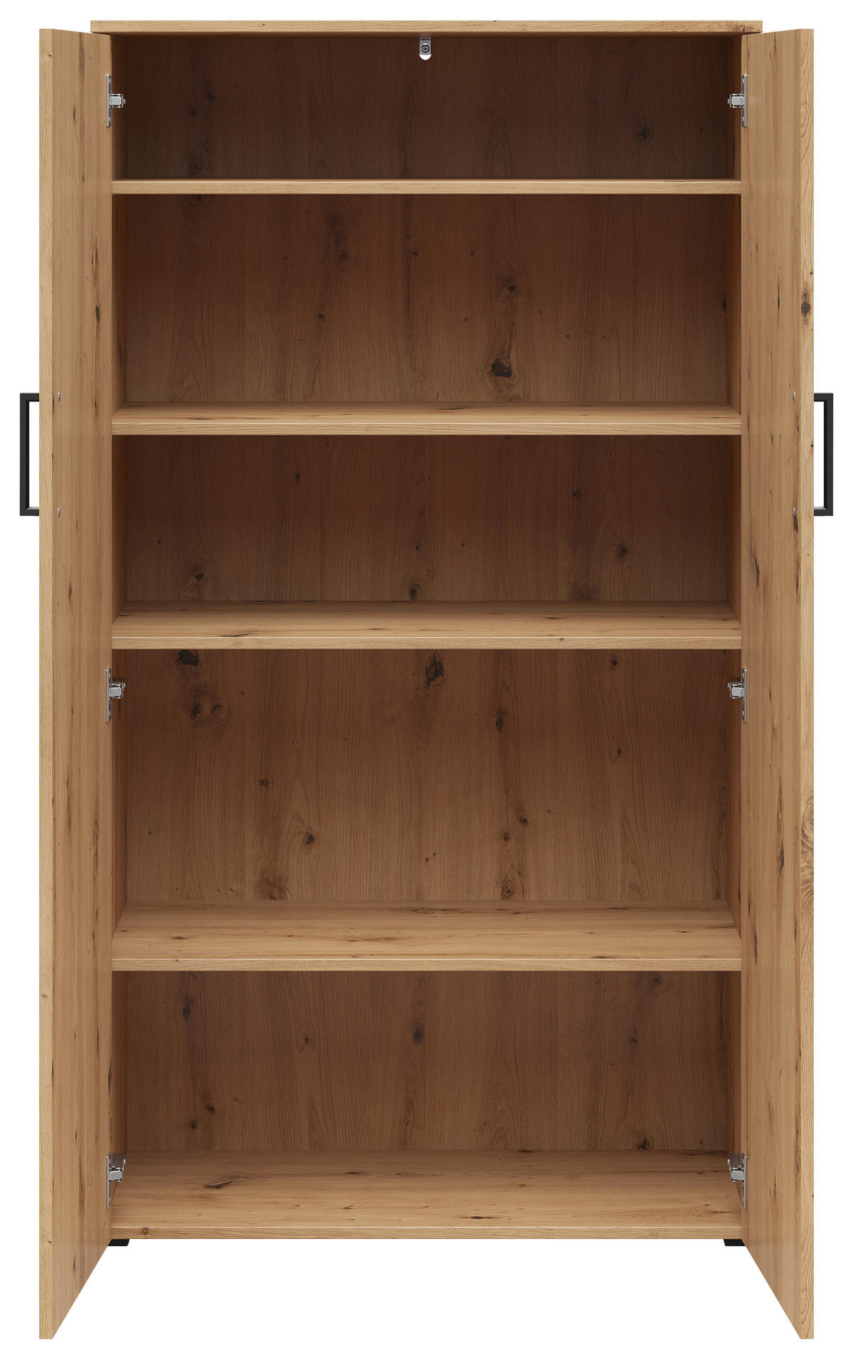 VÍCEÚČELOVÁ SKŘÍŇ, 80/147/40 cm - černá/antracitová, Moderní, kompozitní dřevo/plast (80/147/40cm) - Carryhome