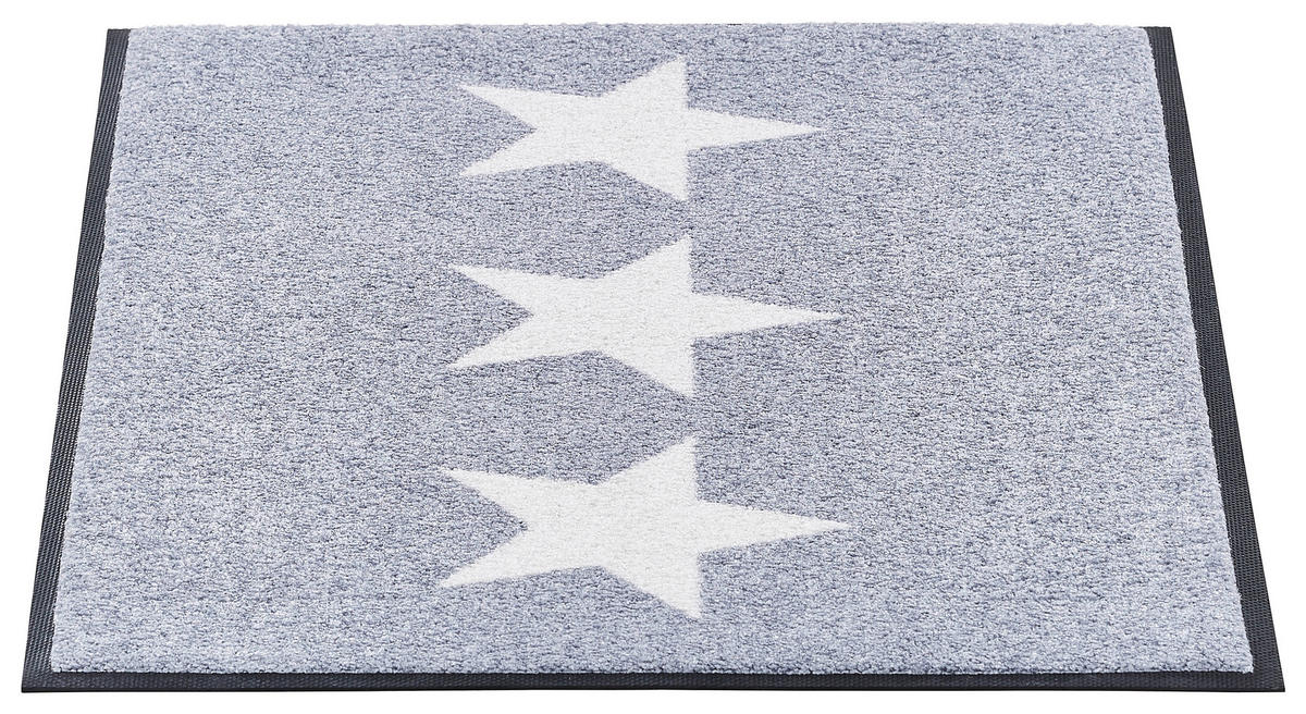 COVORAȘ DE INTRARE 40/60 cm  - alb/gri, Trend, plastic/textil (40/60cm) - wash+dry