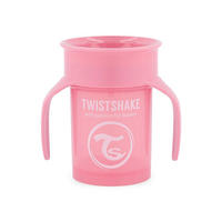 TRINKBECHER  - Pink, Basics, Kunststoff (11/11/8,6cm) - Twistshake