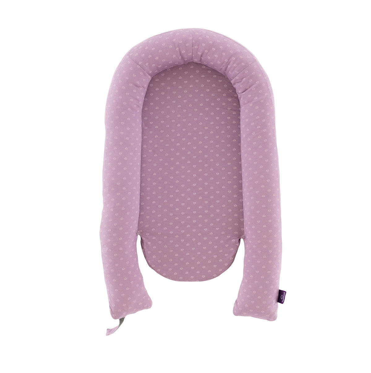 KUSCHELNEST Home Comfort  76/52/8 cm   - Violett/Altrosa, Basics, Textil (76/52/8cm) - Träumeland