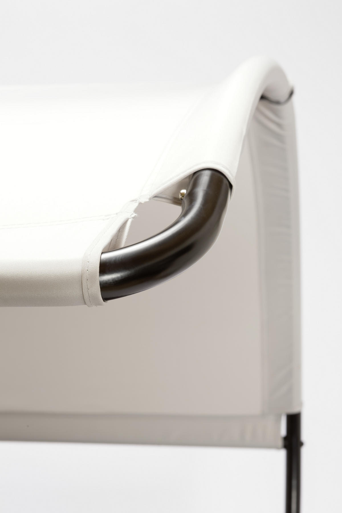 Sezlong Tip Balansoar Havana 139/167/178 cm  - gri deschis/negru, Modern, metal/textil (139/167/178cm) - Amatio