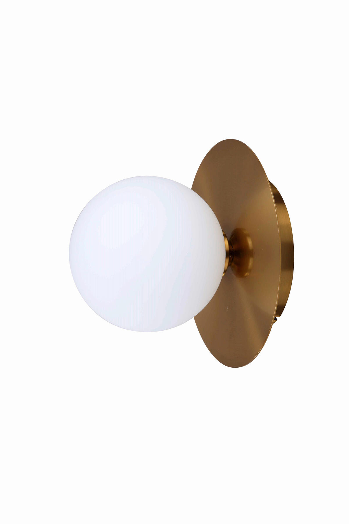 WANDLEUCHTE Roma  15,5/12/18 cm  - Goldfarben, Design, Glas (15,5/12/18cm)