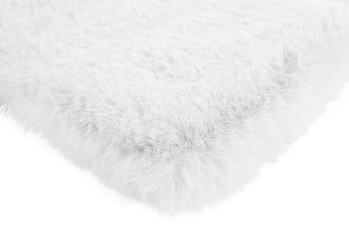 FELLTEPPICH 180/280 cm Rabbit Weiß  - Weiß, Trend, Textil (180/280cm) - Kayoom