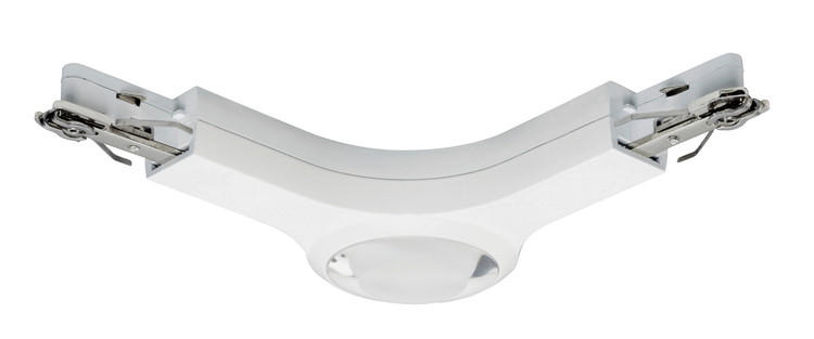 SCHIENENSYSTEM-VERBINDER - Weiß, Design, Metall (14,1/2,7/14,1cm) - Paulmann