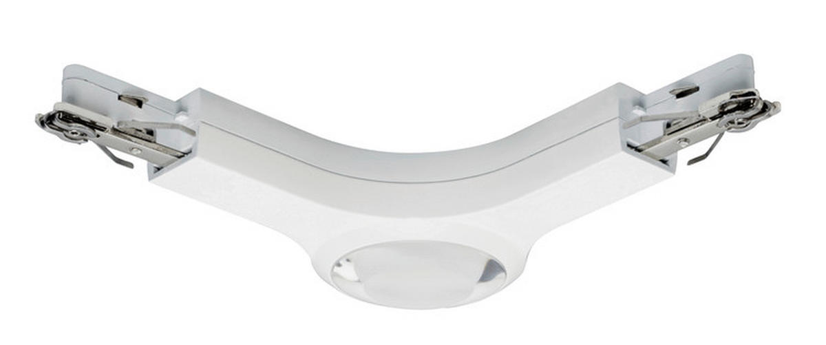 SCHIENENSYSTEM-VERBINDER URail   - Weiß, Design, Metall (14,1/2,7/14,1cm) - Paulmann