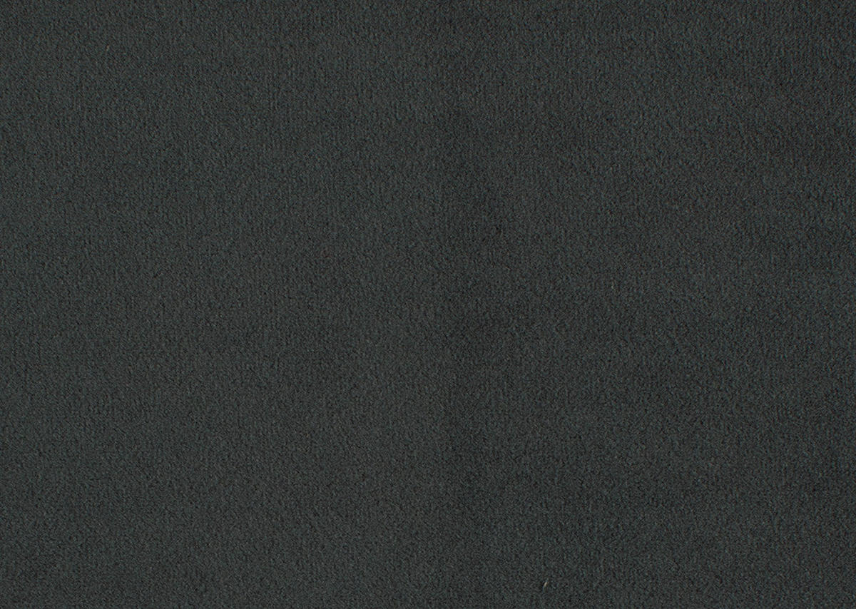 HOCKER in Textil Dunkelgrau  - Dunkelgrau/Schwarz, Design, Textil/Metall (51/37/41cm) - home24
