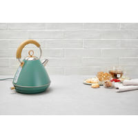 WASSERKOCHER 1.7 l  - Grün, Basics, Kunststoff/Metall (25/22,5/29,7cm) - Homeware Profession.